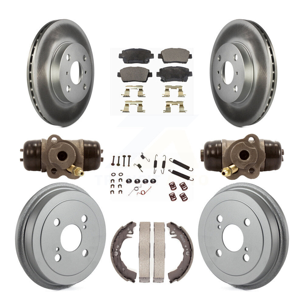 Coated Disc Rotors and Semi-Metallic Brake Pads Kit-KGF-101823 - Kit.bestparts.ca Kit.bestparts.ca