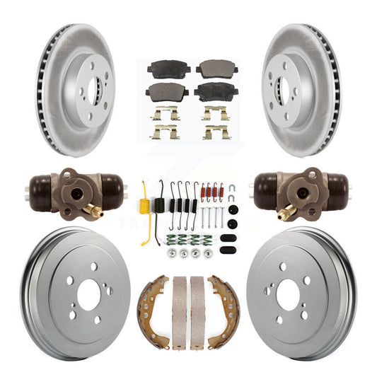 coated disc rotors and semi metallic brake pads-kgf-101826 - Kit.bestparts.ca