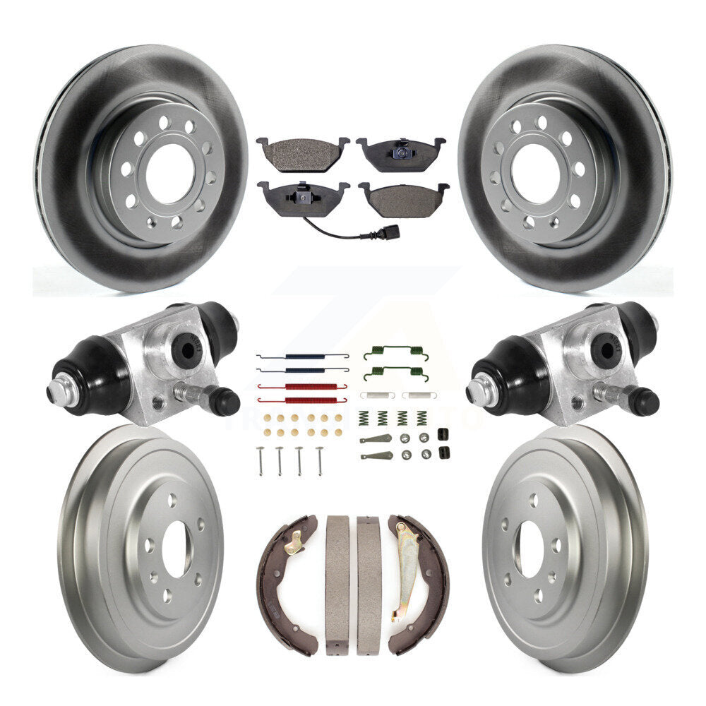 Coated Disc Rotors and Semi-Metallic Brake Pads Kit-KGF-101841 - Kit.bestparts.ca Kit.bestparts.ca