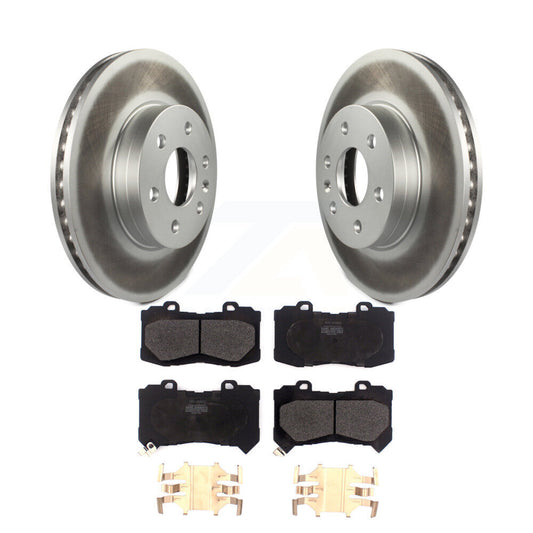 Coated Disc Rotors and Semi-Metallic Brake Pads Kit-KGF-101842 - Kit.bestparts.ca
