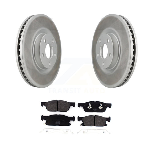 Coated Disc Rotors and Semi-Metallic Brake Pads Kit-KGF-101843 - Kit.bestparts.ca