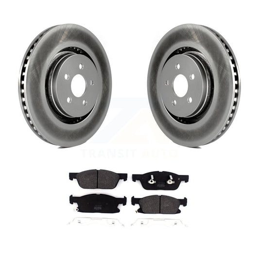 Coated Disc Rotors and Semi-Metallic Brake Pads Kit-KGF-101844 - Kit.bestparts.ca