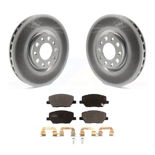 Coated Disc Rotors and Semi-Metallic Brake Pads Kit-KGF-101845 - Kit.bestparts.ca