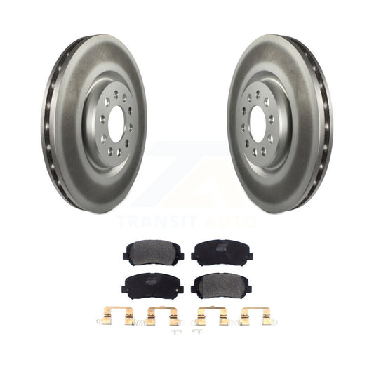 Coated Disc Rotors and Semi-Metallic Brake Pads Kit-KGF-101846 - Kit.bestparts.ca