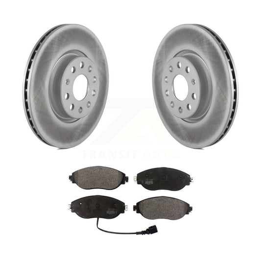 Coated Disc Rotors and Semi-Metallic Brake Pads Kit-KGF-101848 - Kit.bestparts.ca