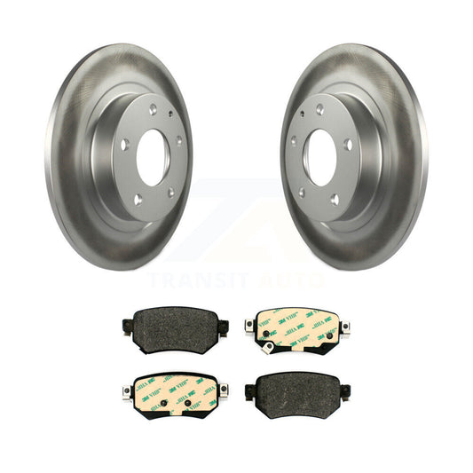 Coated Disc Rotors and Semi-Metallic Brake Pads Kit-KGF-101853 - Kit.bestparts.ca