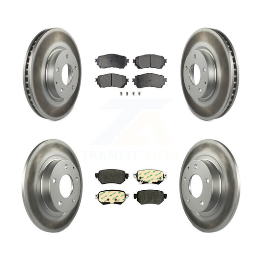 Disc Rotors and Semi-Metallic Brake Pads Kit-KGF-101854 - Kit.bestparts.ca