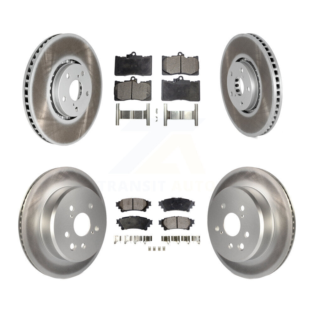 Disc Rotors and Semi-Metallic Brake Pads Kit-KGF-101859 - Kit.bestparts.ca