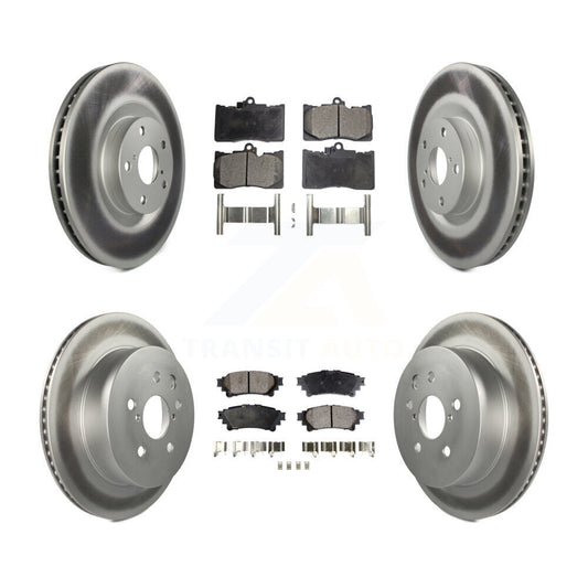 Disc Rotors and Semi-Metallic Brake Pads Kit-KGF-101860 - Kit.bestparts.ca