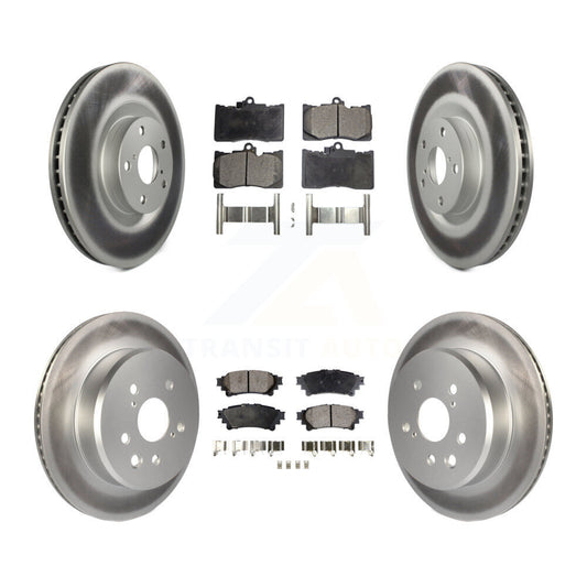 Disc Rotors and Semi-Metallic Brake Pads Kit-KGF-101861 - Kit.bestparts.ca