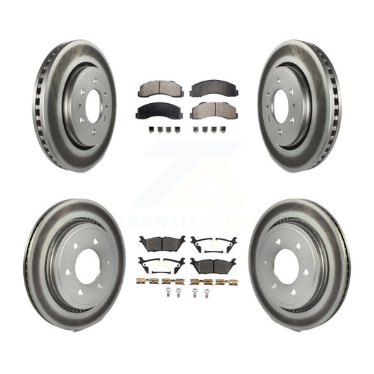 Disc Rotors and Semi-Metallic Brake Pads Kit-KGF-101866 - Kit.bestparts.ca
