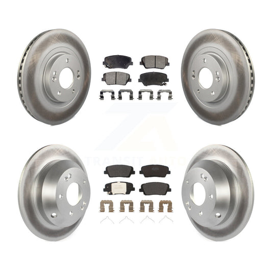 Disc Rotors and Semi-Metallic Brake Pads Kit-KGF-101868 - Kit.bestparts.ca