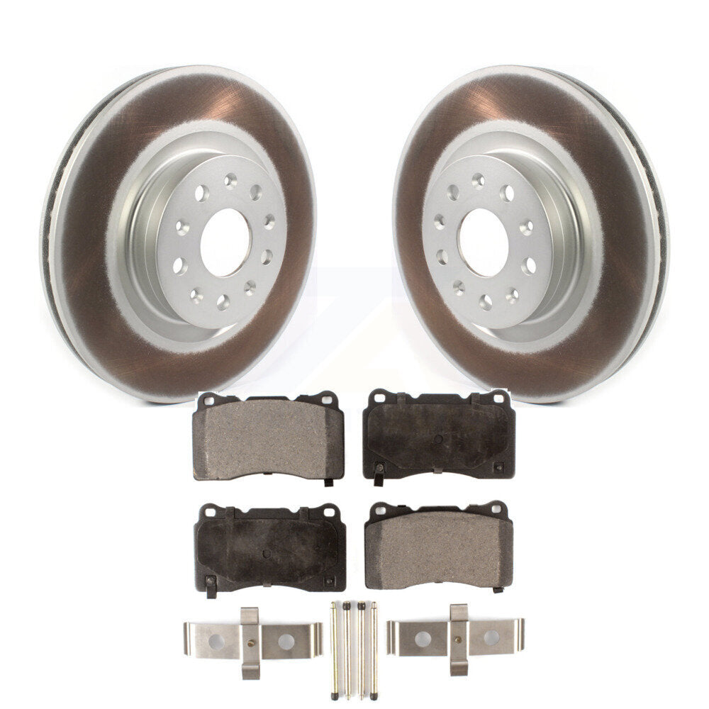 Coated Disc Rotors and Semi-Metallic Brake Pads Kit-KGF-101877 - Kit.bestparts.ca Kit.bestparts.ca