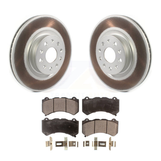 Coated Disc Rotors and Semi-Metallic Brake Pads Kit-KGF-101878 - Kit.bestparts.ca