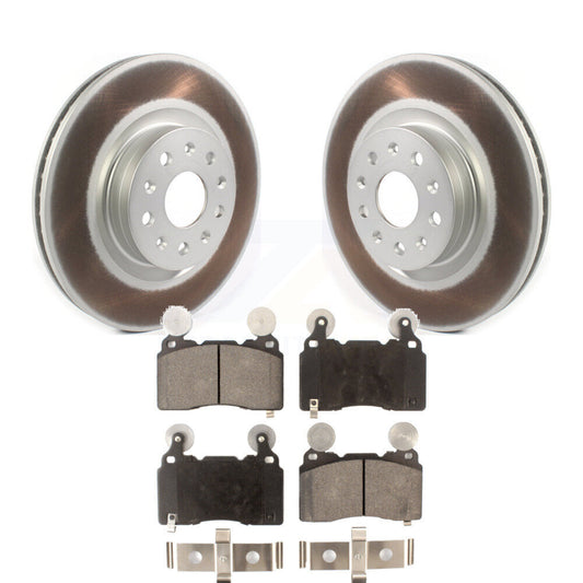 Coated Disc Rotors and Semi-Metallic Brake Pads Kit-KGF-101879 - Kit.bestparts.ca