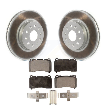 Coated Disc Rotors and Semi-Metallic Brake Pads Kit-KGF-101880 - Kit.bestparts.ca