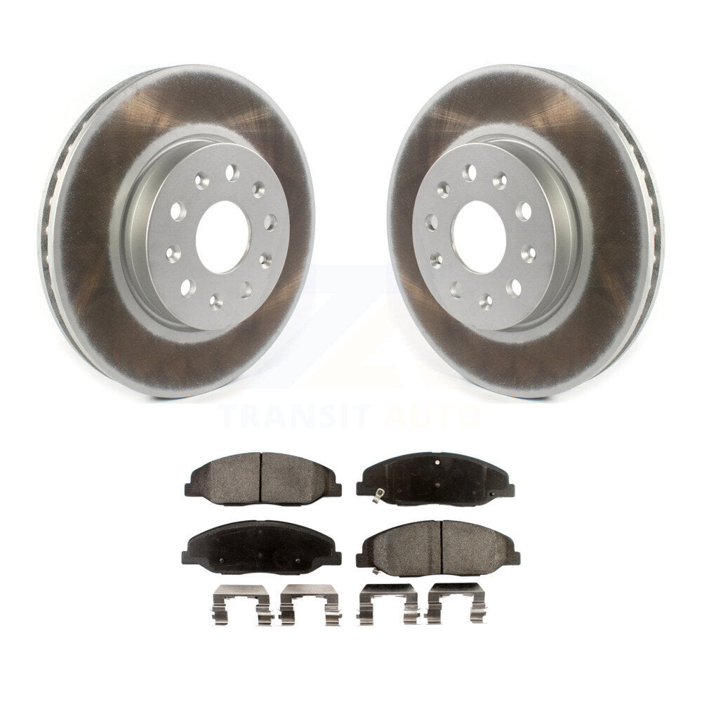 Coated Disc Rotors and Semi-Metallic Brake Pads Kit-KGF-101882 - Kit.bestparts.ca Kit.bestparts.ca