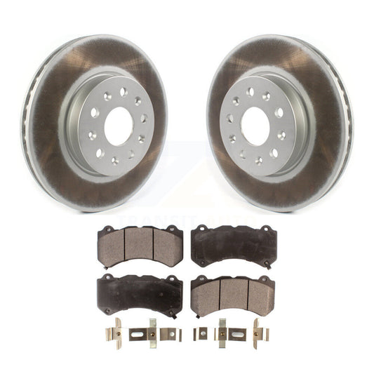 Coated Disc Rotors and Semi-Metallic Brake Pads Kit-KGF-101883 - Kit.bestparts.ca
