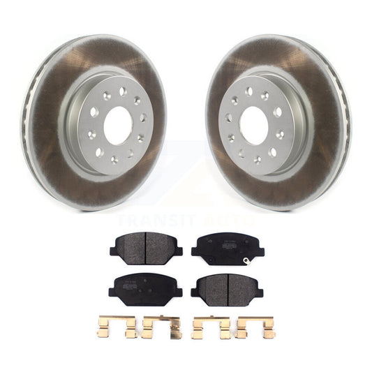 Coated Disc Rotors and Semi-Metallic Brake Pads Kit-KGF-101885 - Kit.bestparts.ca