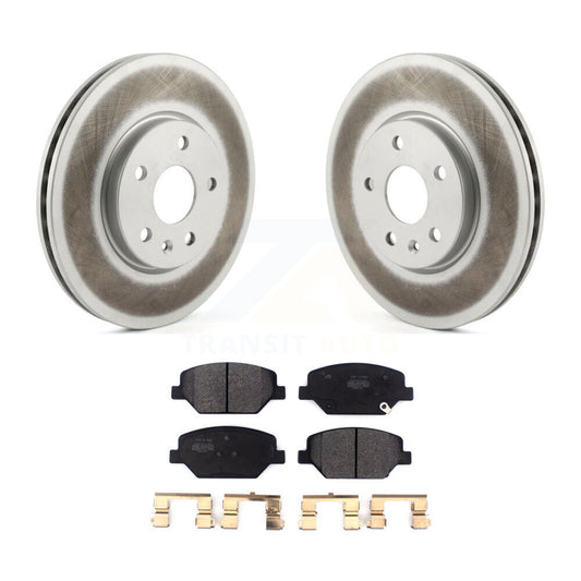 Coated Disc Rotors and Semi-Metallic Brake Pads Kit-KGF-101887 - Kit.bestparts.ca