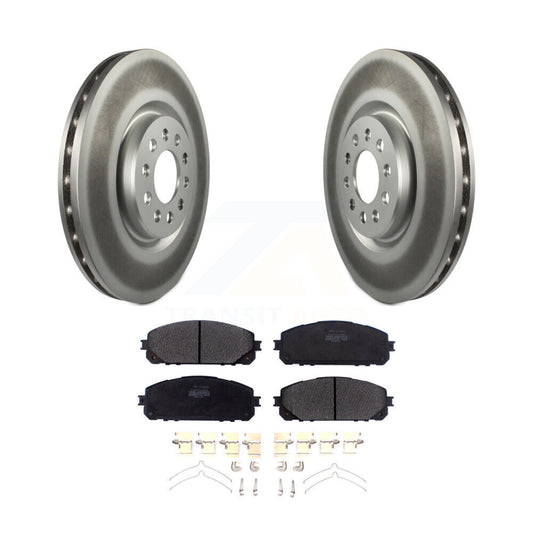 Coated Disc Rotors and Semi-Metallic Brake Pads Kit-KGF-101893 - Kit.bestparts.ca