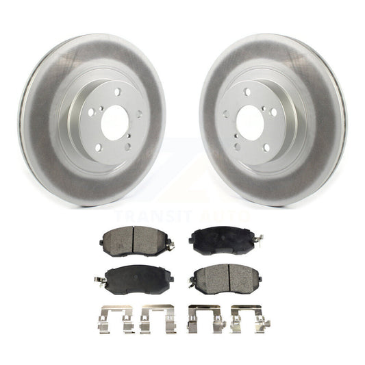 Coated Disc Rotors and Semi-Metallic Brake Pads Kit-KGF-101899 - Kit.bestparts.ca
