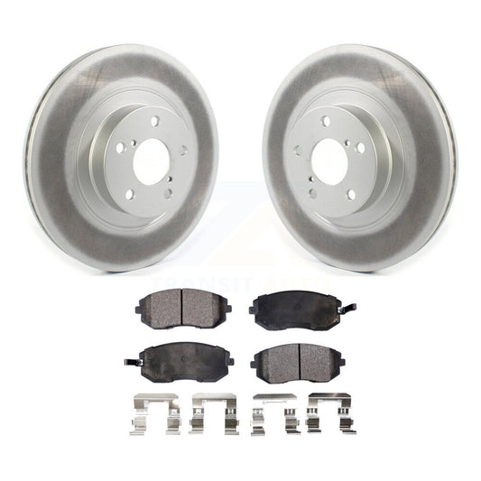 Coated Disc Rotors and Semi-Metallic Brake Pads Kit-KGF-101900 - Kit.bestparts.ca