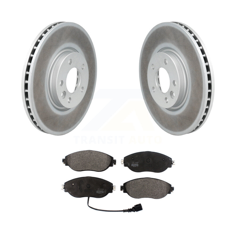 Coated Disc Rotors and Semi-Metallic Brake Pads Kit-KGF-101905 - Kit.bestparts.ca
