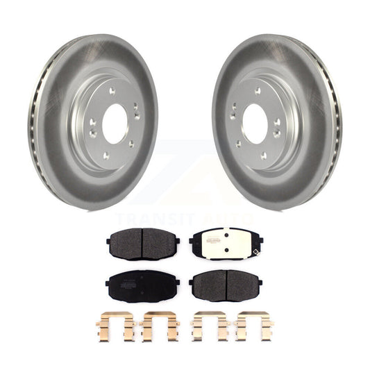 Coated Disc Rotors and Semi-Metallic Brake Pads Kit-KGF-101914 - Kit.bestparts.ca
