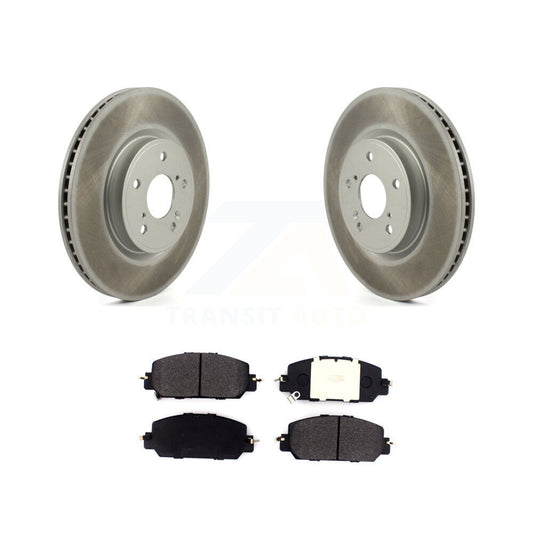 Coated Disc Rotors and Semi-Metallic Brake Pads Kit-KGF-101923 - Kit.bestparts.ca