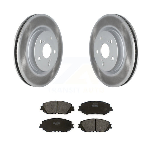 Coated Disc Rotors and Semi-Metallic Brake Pads Kit-KGF-101925 - Kit.bestparts.ca