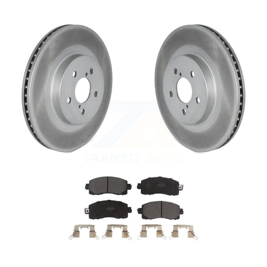 Coated Disc Rotors and Semi-Metallic Brake Pads Kit-KGF-101927 - Kit.bestparts.ca