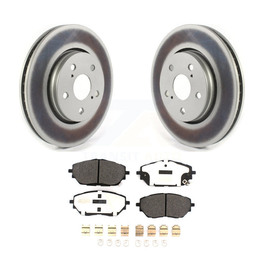Coated Disc Rotors and Semi-Metallic Brake Pads Kit-KGF-101931 - Kit.bestparts.ca