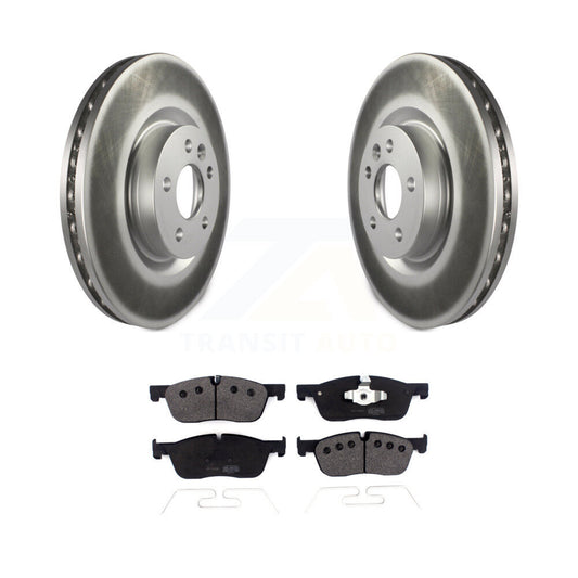 Coated Disc Rotors and Semi-Metallic Brake Pads Kit-KGF-101932 - Kit.bestparts.ca