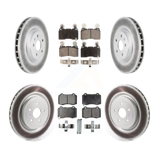 Disc Rotors and Semi-Metallic Brake Pads Kit-KGF-101940 - Kit.bestparts.ca
