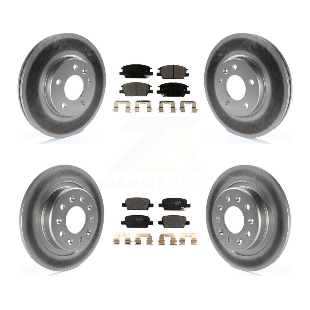 Disc Rotors and Semi-Metallic Brake Pads Kit-KGF-101942 - Kit.bestparts.ca