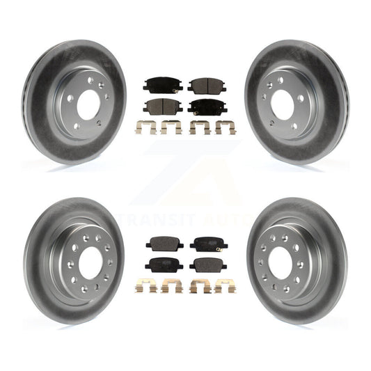 Disc Rotors and Semi-Metallic Brake Pads Kit-KGF-101942 - Kit.bestparts.ca