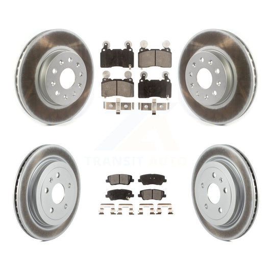 Disc Rotors and Semi-Metallic Brake Pads Kit-KGF-101952 - Kit.bestparts.ca