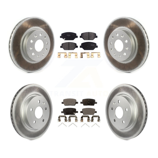 Disc Rotors and Semi-Metallic Brake Pads Kit-KGF-101953 - Kit.bestparts.ca