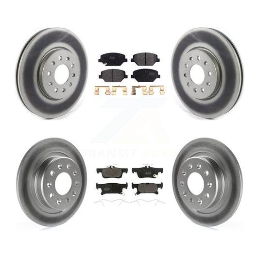 Disc Rotors and Semi-Metallic Brake Pads Kit-KGF-101955 - Kit.bestparts.ca