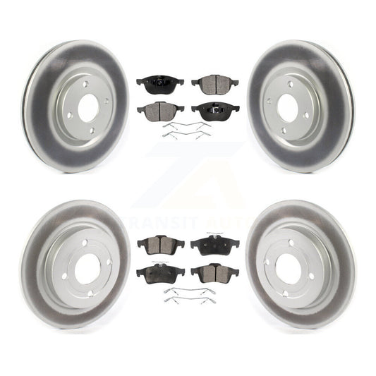 Disc Rotors and Semi-Metallic Brake Pads Kit-KGF-101962 - Kit.bestparts.ca