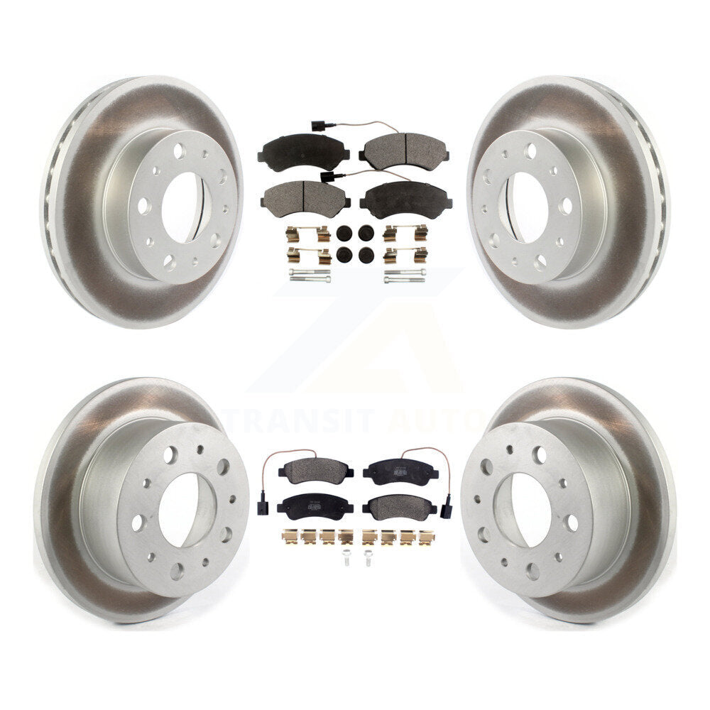 Disc Rotors and Semi-Metallic Brake Pads Kit-KGF-101963 - Kit.bestparts.ca