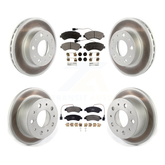 Disc Rotors and Semi-Metallic Brake Pads Kit-KGF-101963 - Kit.bestparts.ca