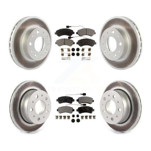 Disc Rotors and Semi-Metallic Brake Pads Kit-KGF-101966 - Kit.bestparts.ca