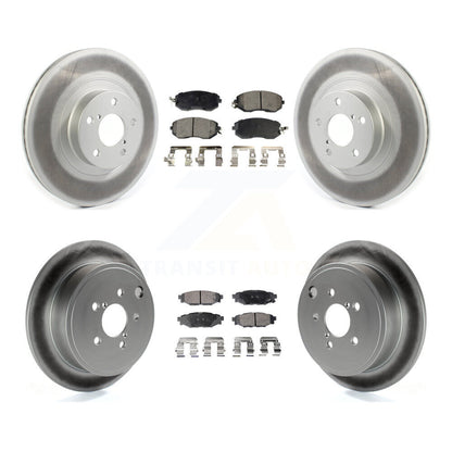 Disc Rotors and Semi-Metallic Brake Pads Kit-KGF-101972 - Kit.bestparts.ca
