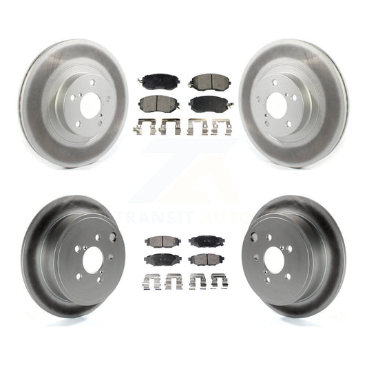 Disc Rotors and Semi-Metallic Brake Pads Kit-KGF-101972 - Kit.bestparts.ca