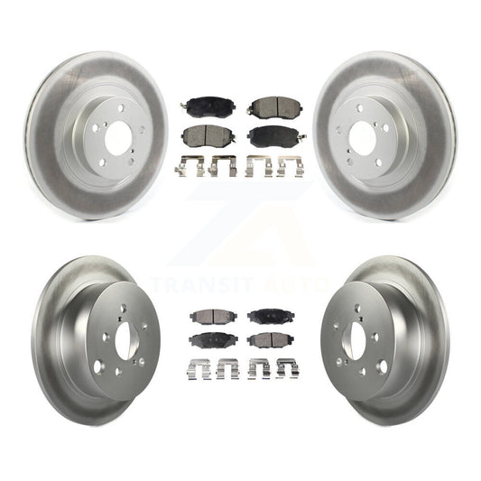 Disc Rotors and Semi-Metallic Brake Pads Kit-KGF-101973 - Kit.bestparts.ca