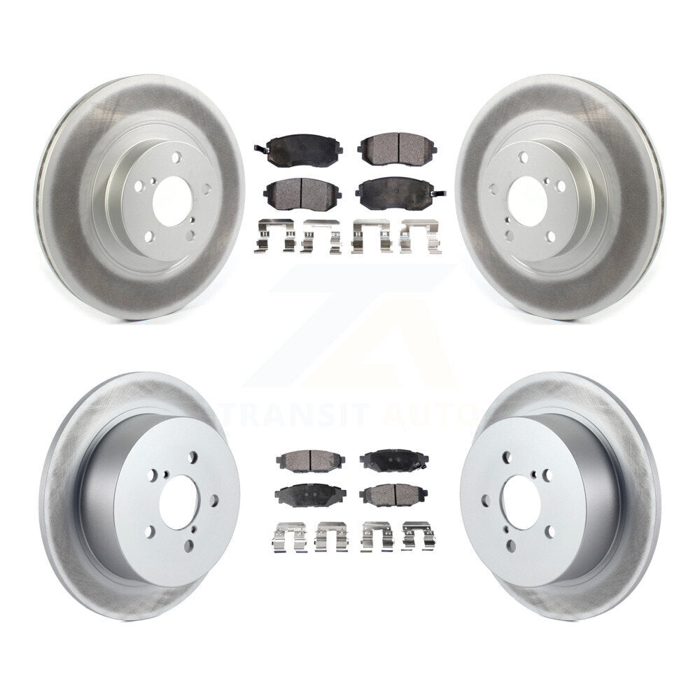 Disc Rotors and Semi-Metallic Brake Pads Kit-KGF-101975 - Kit.bestparts.ca Kit.bestparts.ca