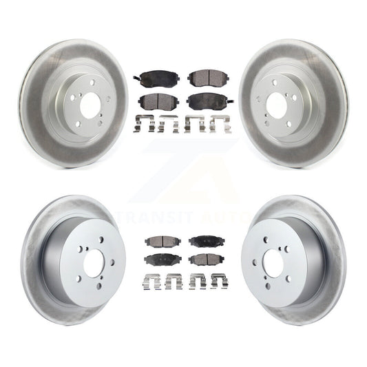 Disc Rotors and Semi-Metallic Brake Pads Kit-KGF-101975 - Kit.bestparts.ca