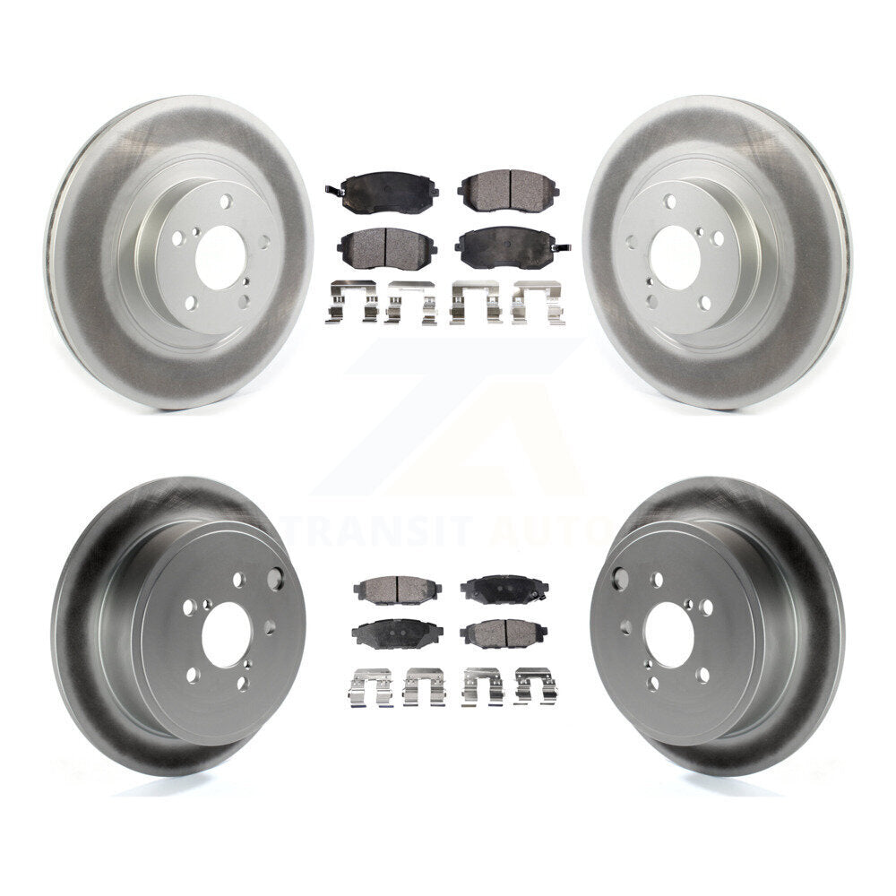 Disc Rotors and Semi-Metallic Brake Pads Kit-KGF-101976 - Kit.bestparts.ca Kit.bestparts.ca